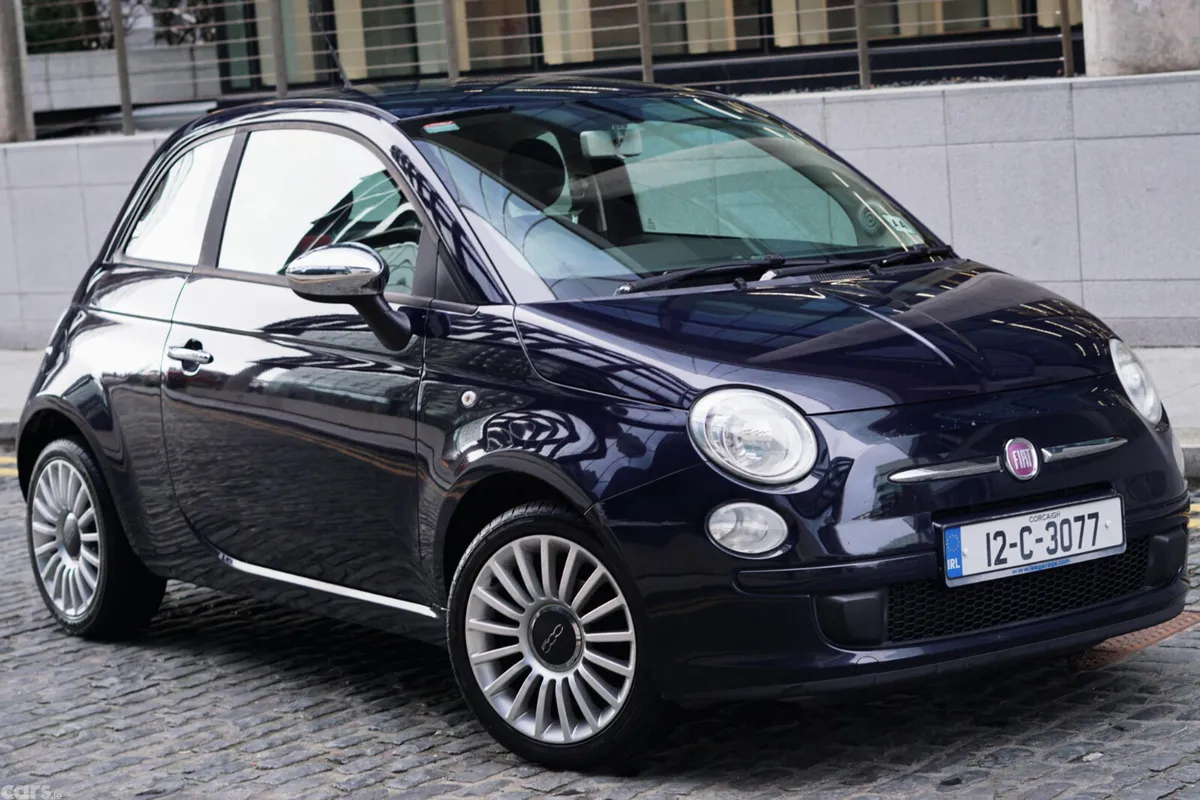 Fiat 500 Hatchback, Petrol, 2012, Blue