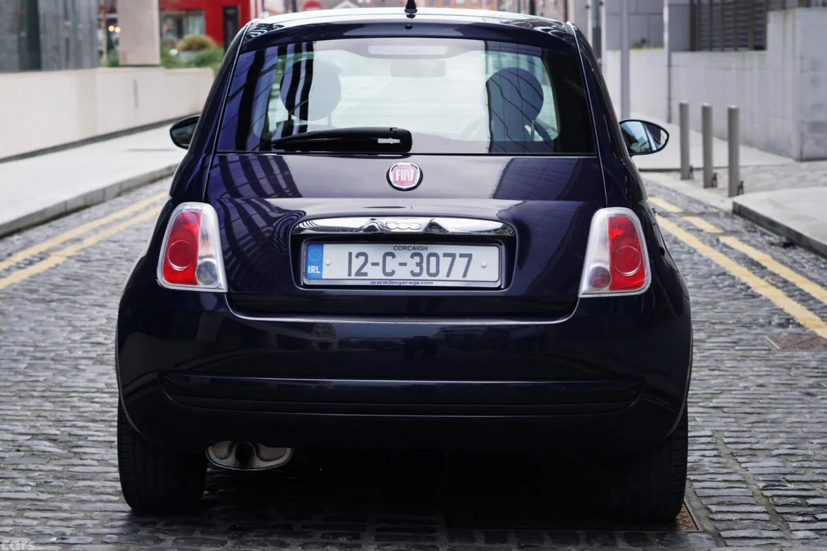 Fiat 500 Hatchback, Petrol, 2012, Blue
