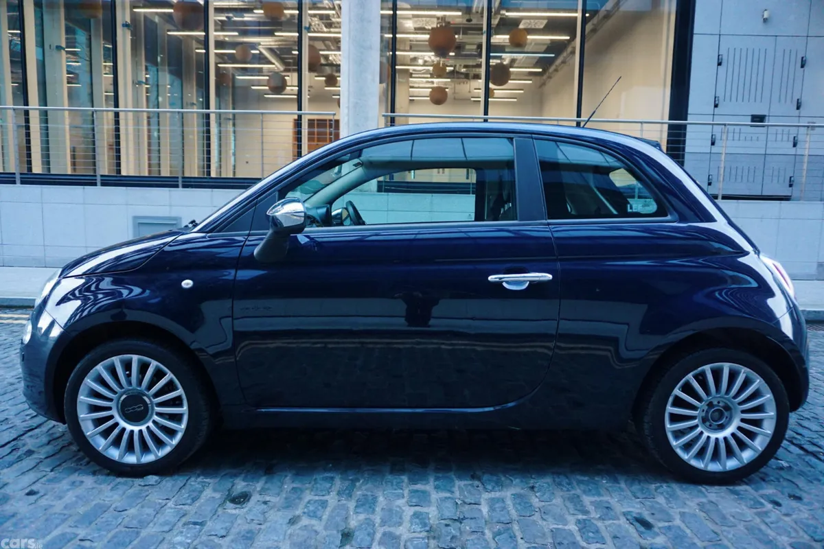 Fiat 500 Hatchback, Petrol, 2012, Blue