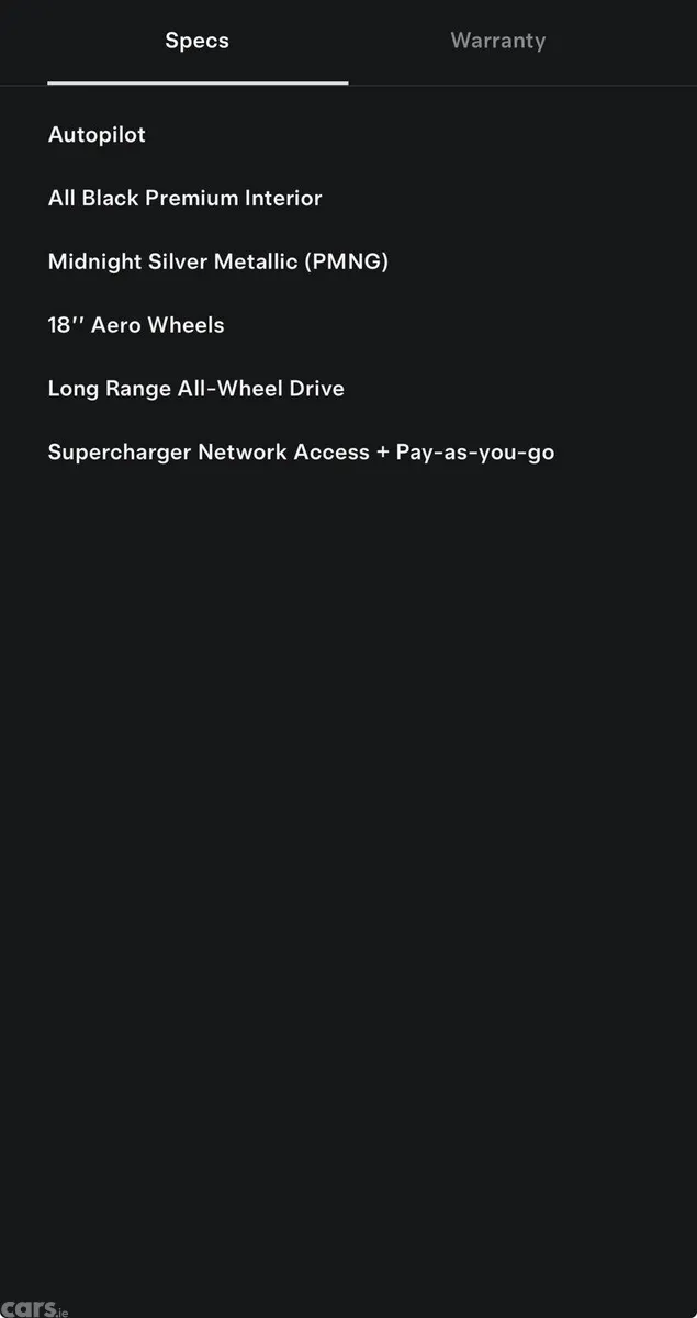 Tesla Model 3 Saloon, Electric, 2020, Grey