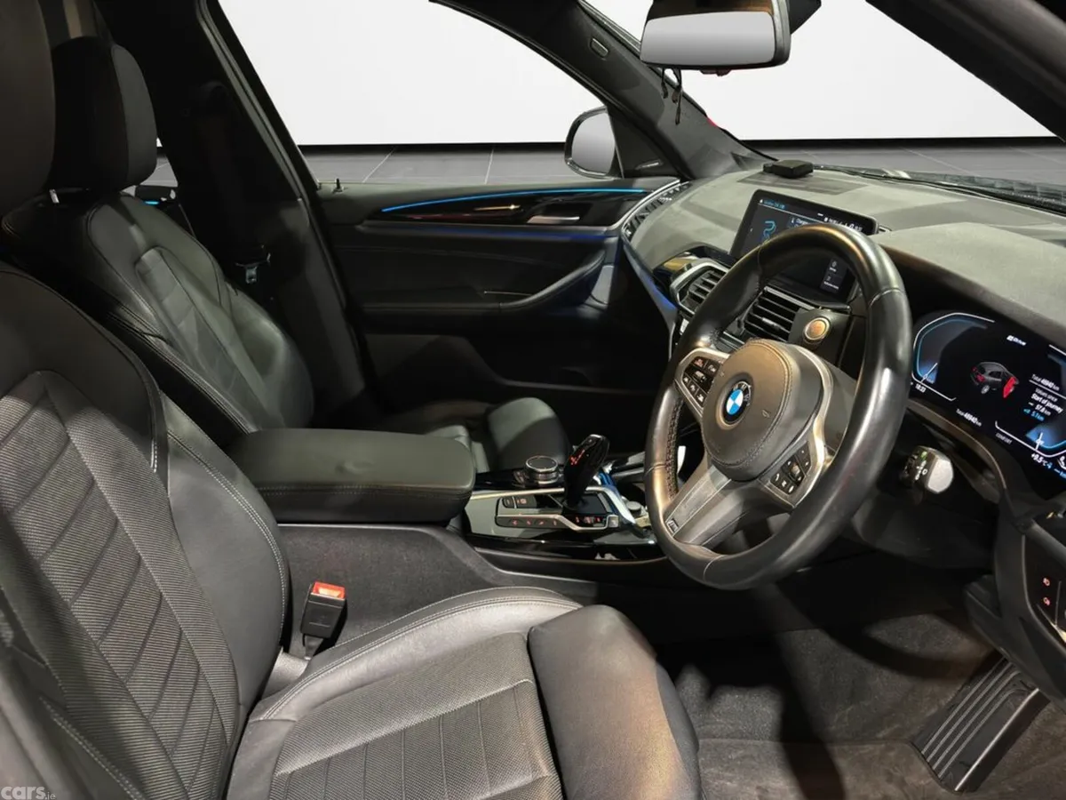 BMW X3 Estate, Petrol Hybrid, 2021, Black