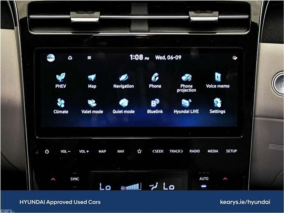 Hyundai Tucson SUV, Petrol Plug-in Hybrid, 2024, Black