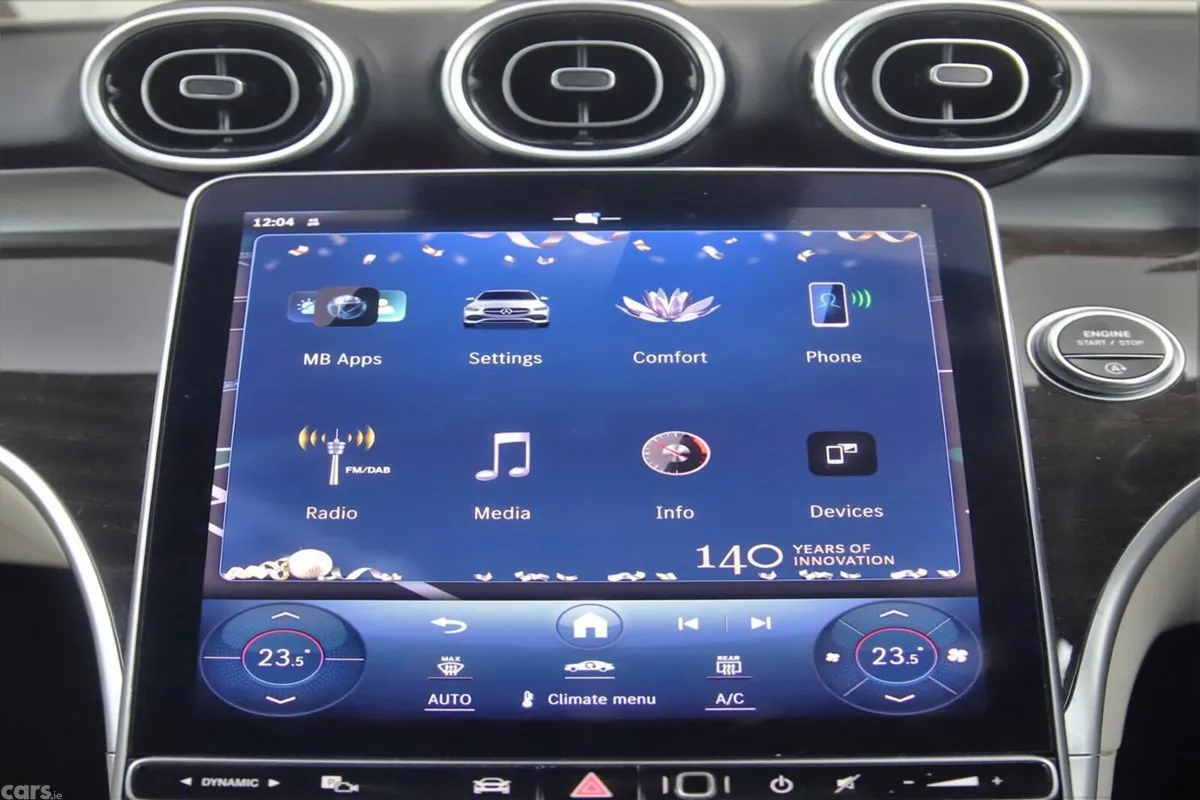 Mercedes-Benz C-Class Saloon, Diesel Hybrid, 2024, Black
