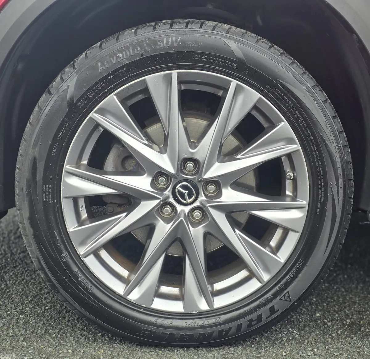 Mazda CX-5 SUV, Diesel, 2019, Red