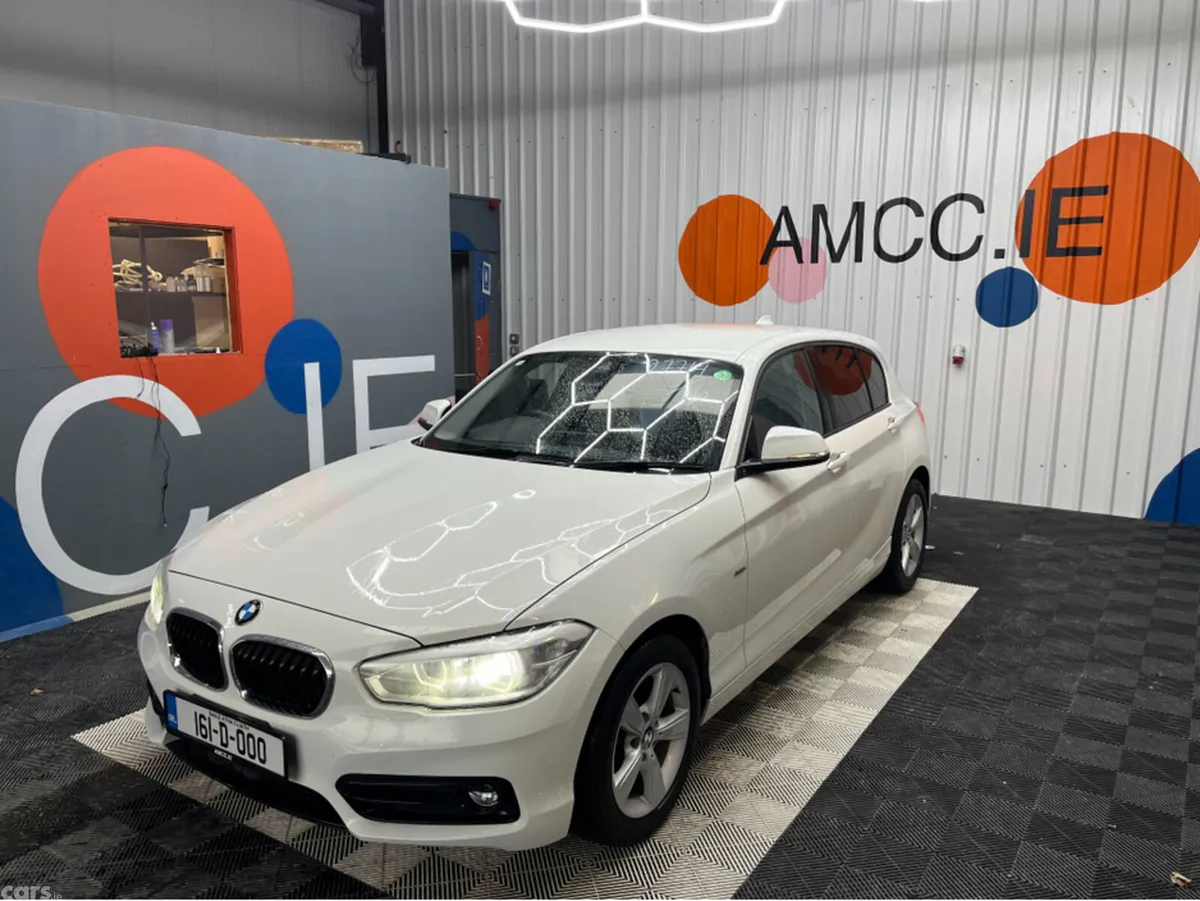 BMW 1-Series Hatchback, Diesel, 2016, White