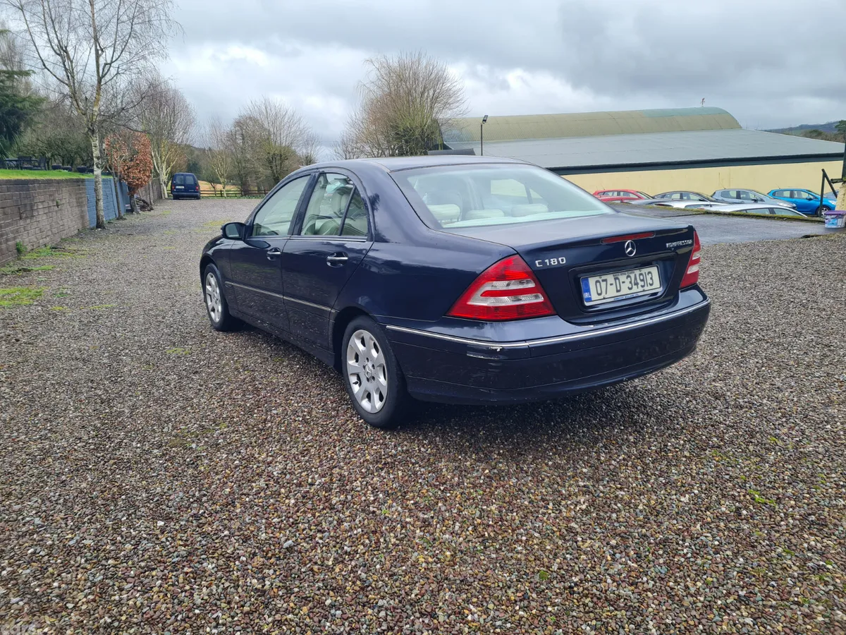 Mercedes-Benz C-Class Saloon, Petrol, 2007, Blue