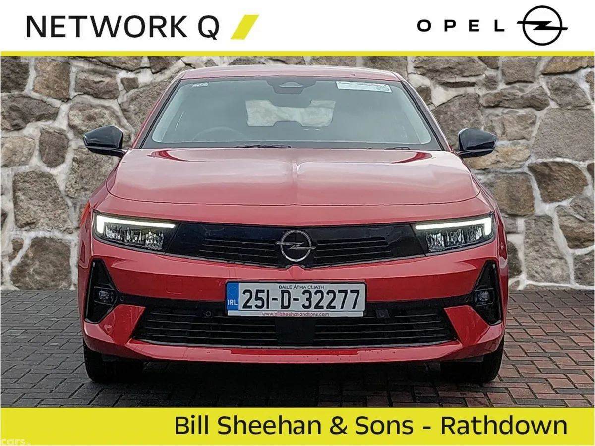 Opel Astra Hatchback, Electric, 2025, Red