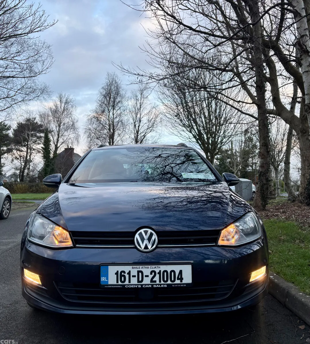 Volkswagen Golf Estate, Diesel, 2016, Blue