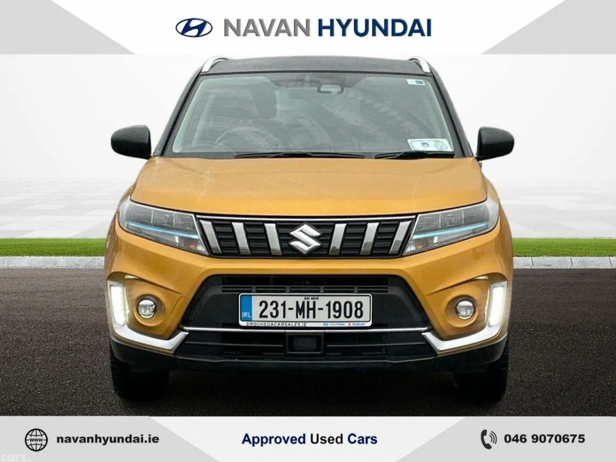 Suzuki Vitara SUV, Petrol Hybrid, 2023, Yellow