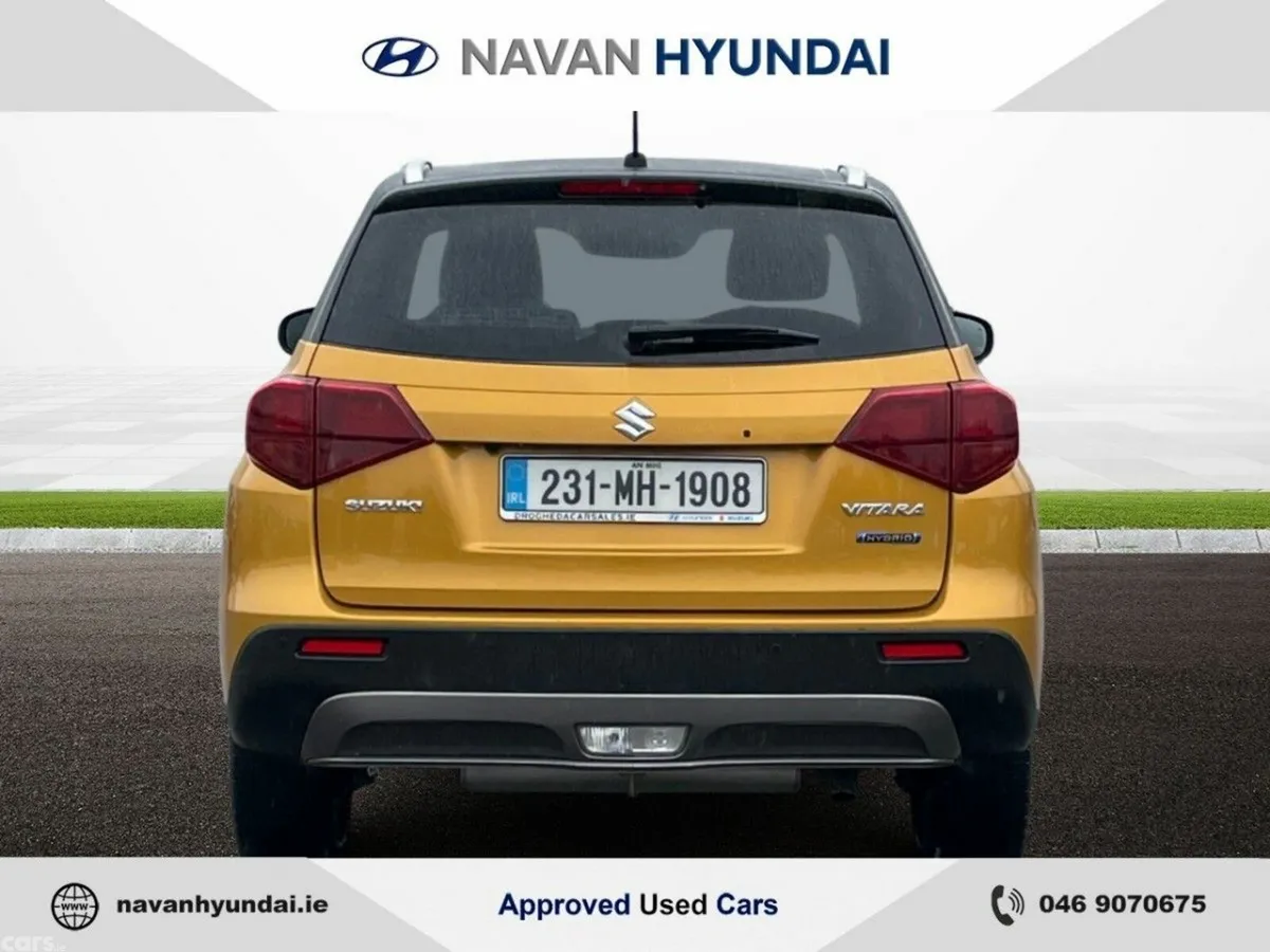 Suzuki Vitara SUV, Petrol Hybrid, 2023, Yellow