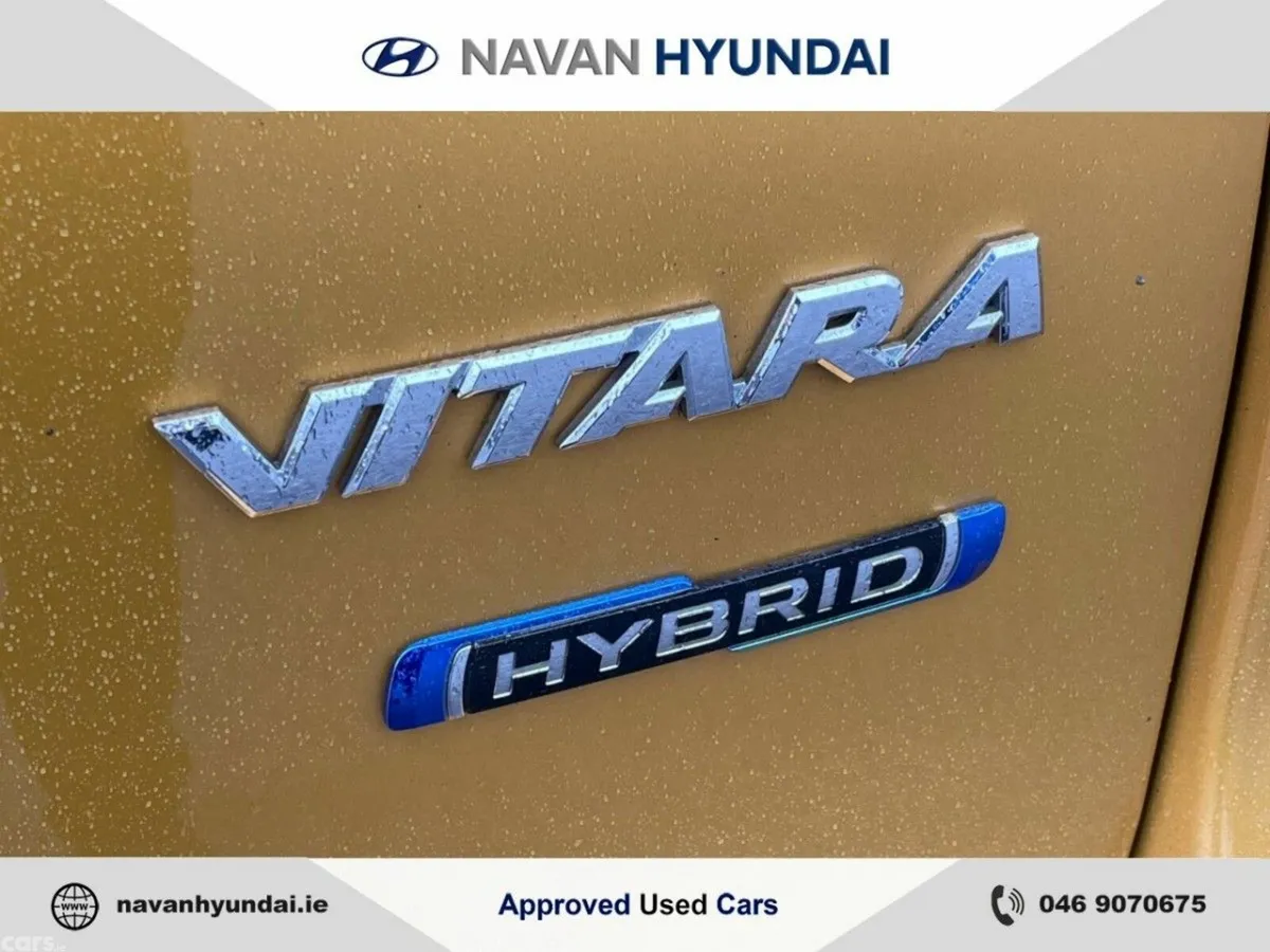 Suzuki Vitara SUV, Petrol Hybrid, 2023, Yellow