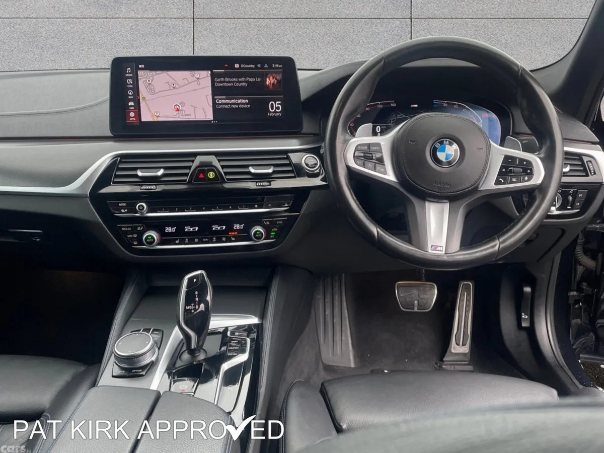 BMW 5-Series Saloon, Diesel, 2021, Black