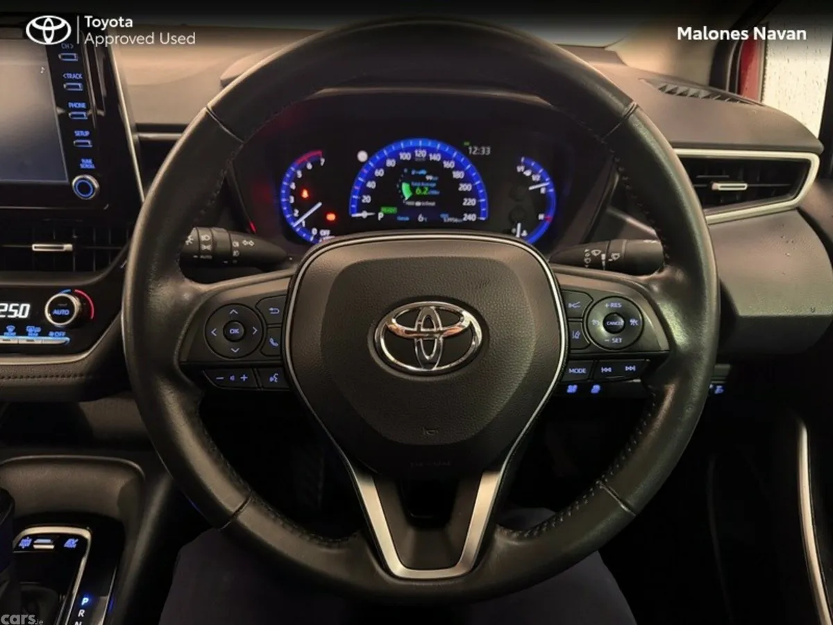 Toyota Corolla Saloon, Petrol Hybrid, 2022, Red