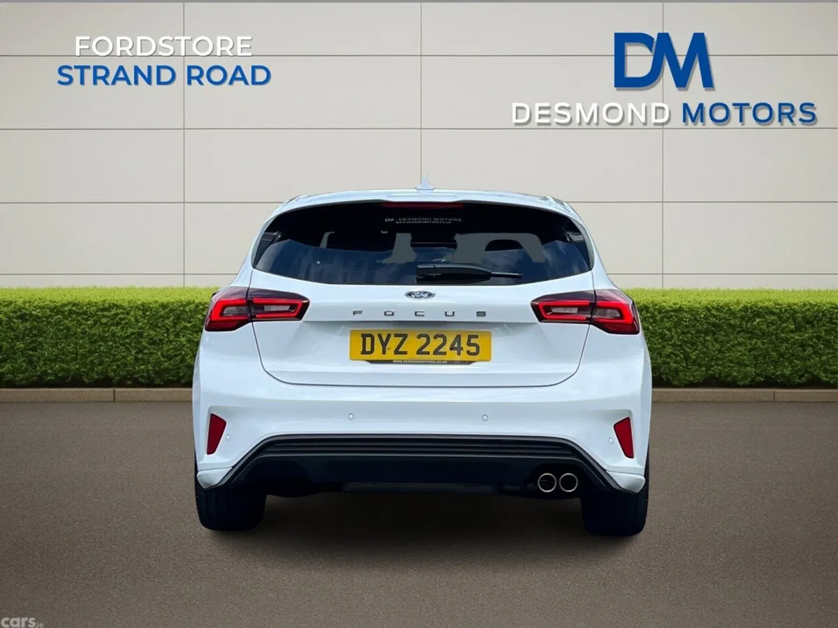 Ford Focus Hatchback, Petrol Hybrid, 2025, White