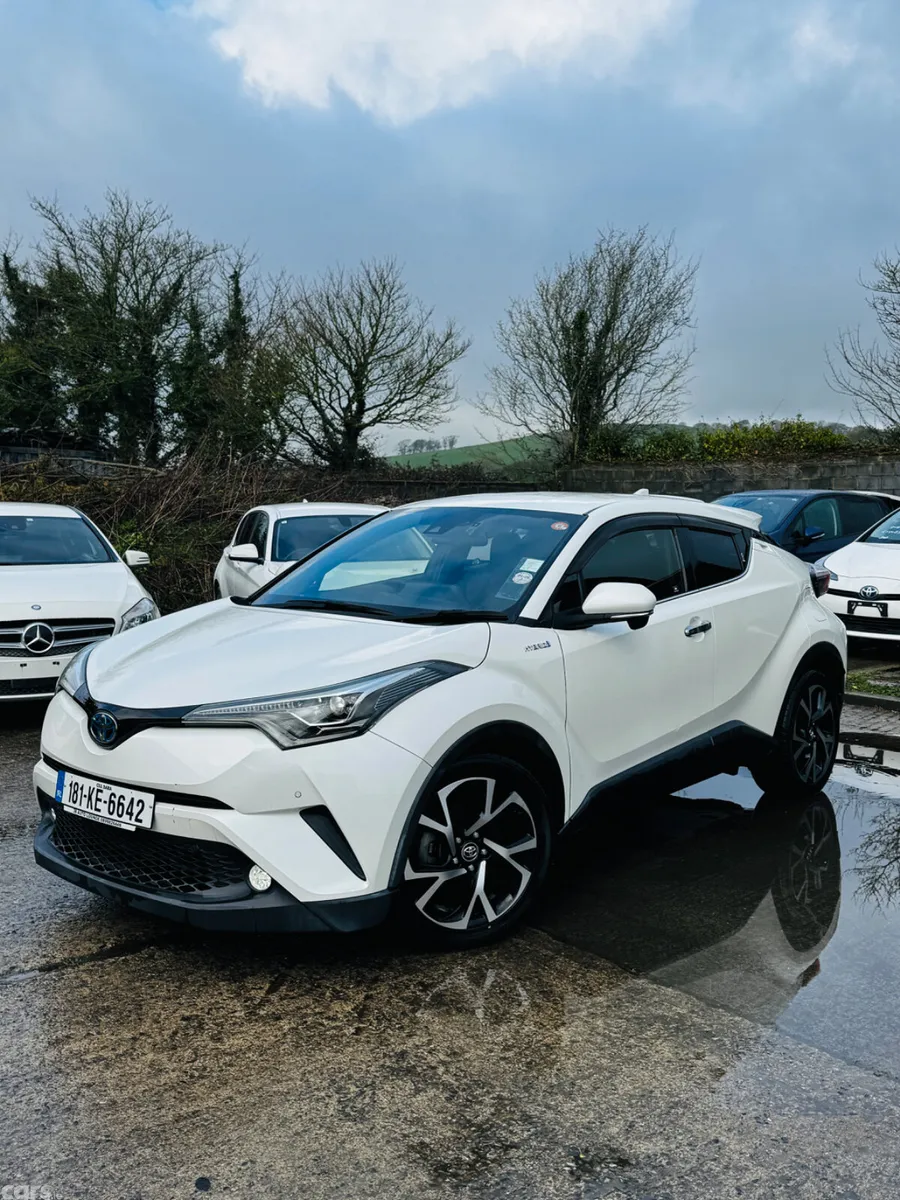 Toyota C-HR Hatchback, Petrol Hybrid, 2018, White