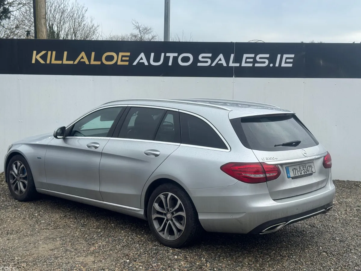Mercedes-Benz C-Class Estate, Petrol Plug-in Hybrid, 2017, Silver