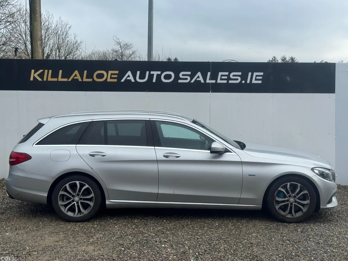 Mercedes-Benz C-Class Estate, Petrol Plug-in Hybrid, 2017, Silver