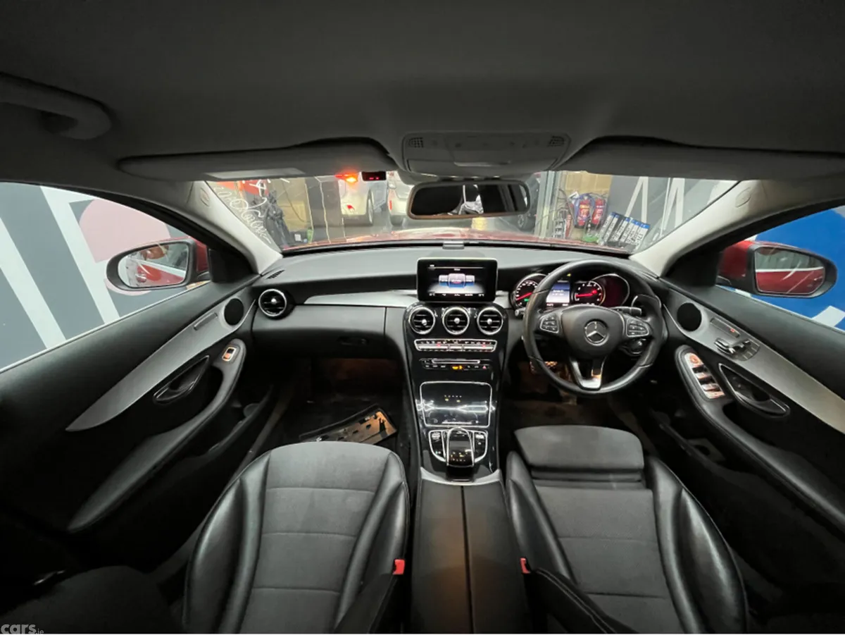 Mercedes-Benz C-Class Saloon, Petrol, 2017, Red