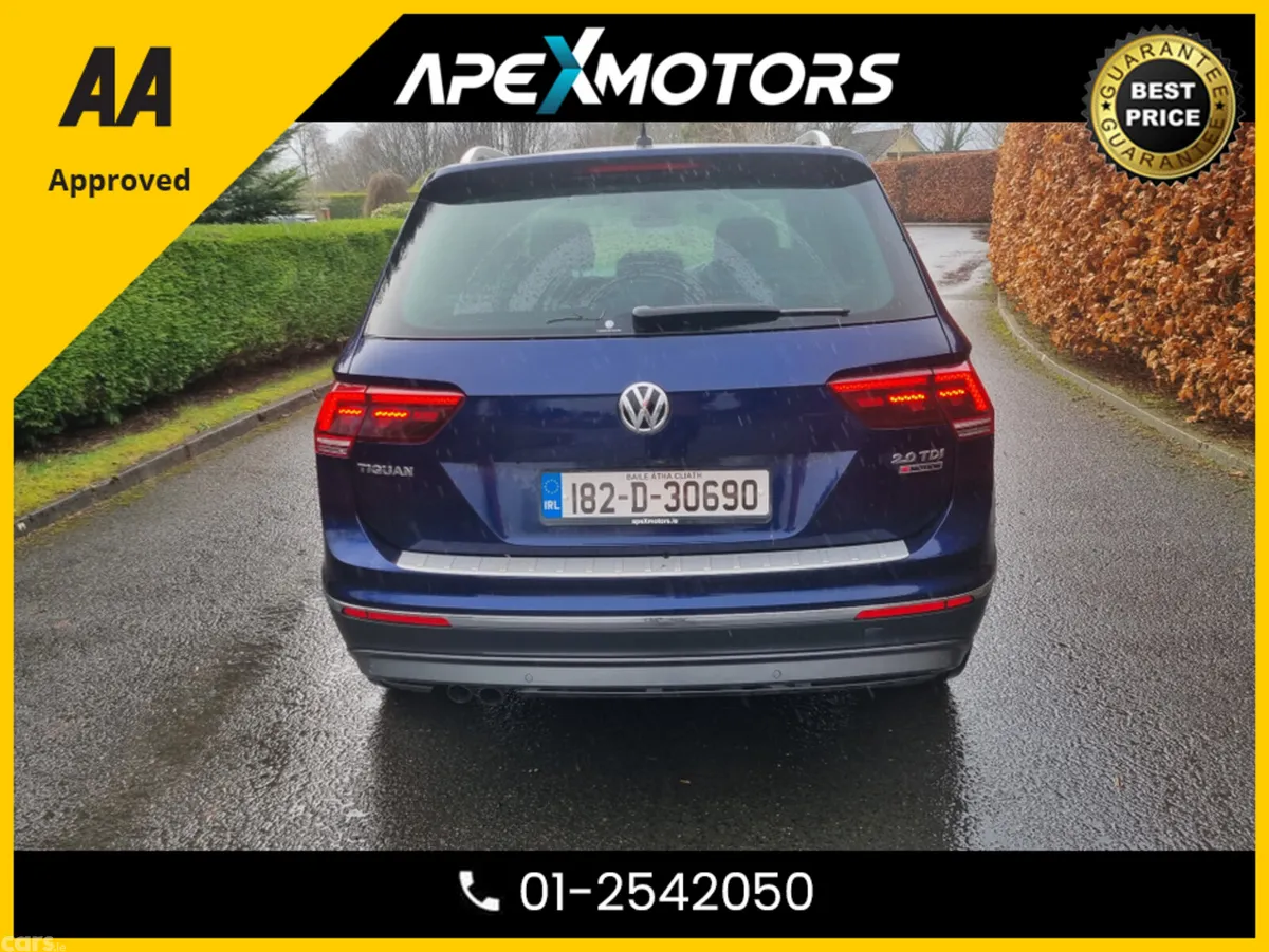 Volkswagen Tiguan SUV, Diesel, 2018, Blue