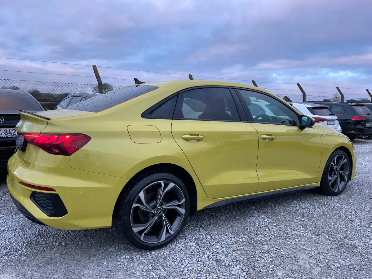 Audi A3 Saloon, Diesel, 2021, Yellow