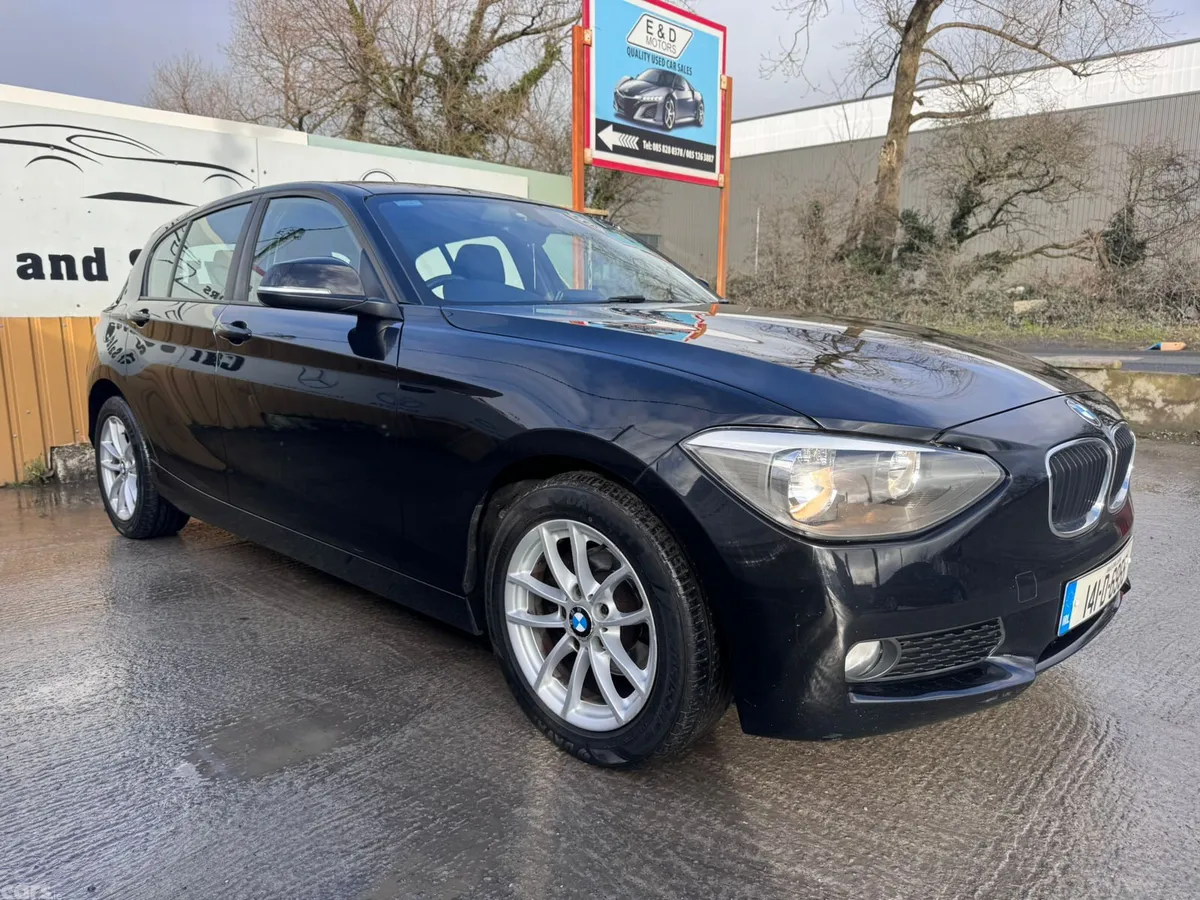 BMW 1-Series Estate/Jeep, Diesel, 2014, Black