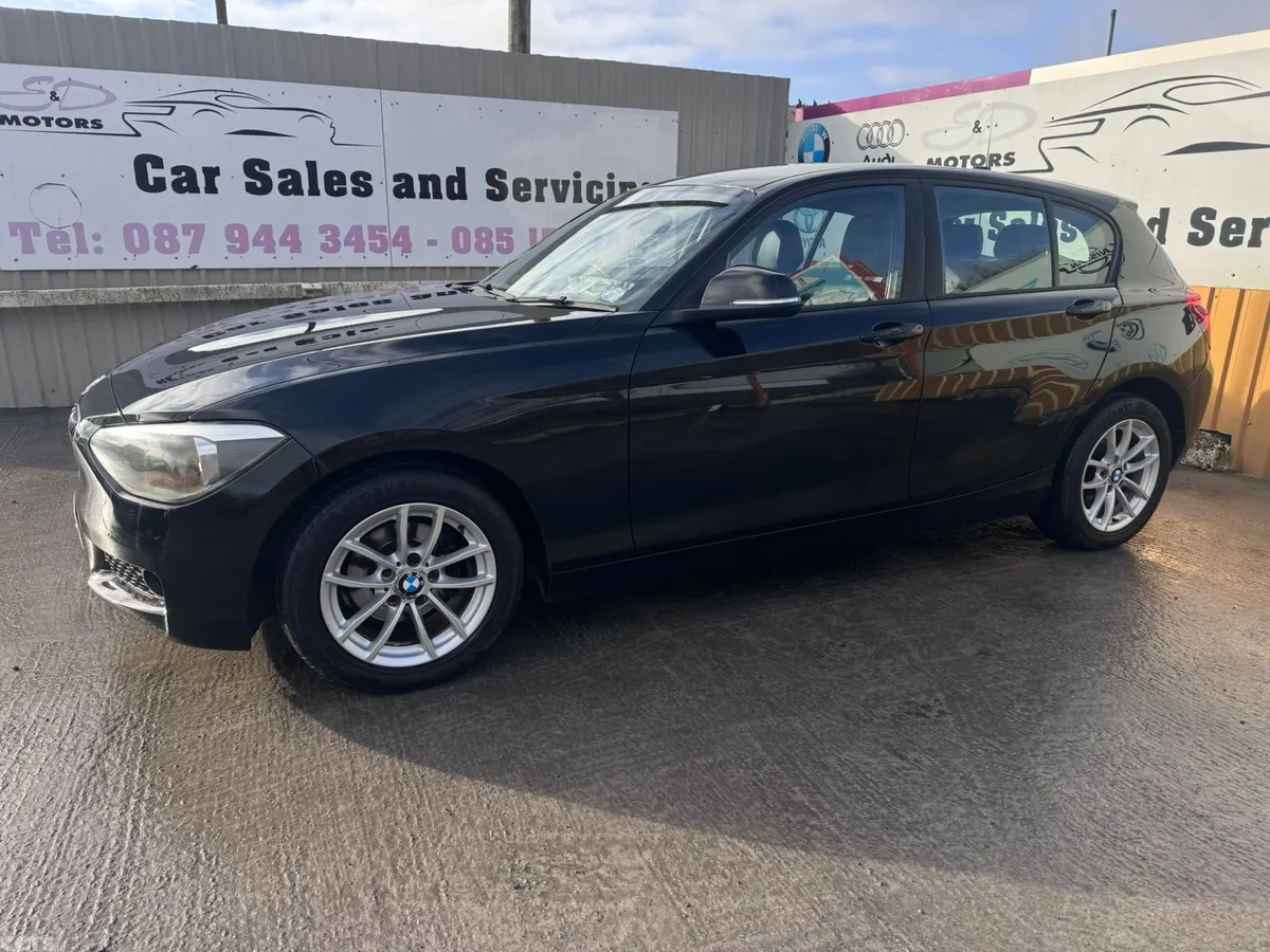 BMW 1-Series Estate/Jeep, Diesel, 2014, Black