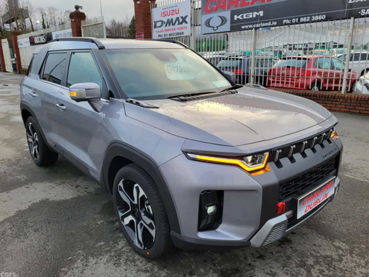 KGM Torres SUV, Petrol Hybrid, 2026, Silver