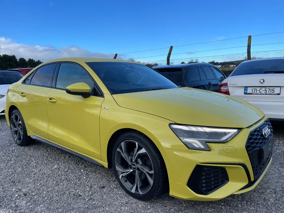 Audi A3 Saloon, Diesel, 2021, Yellow