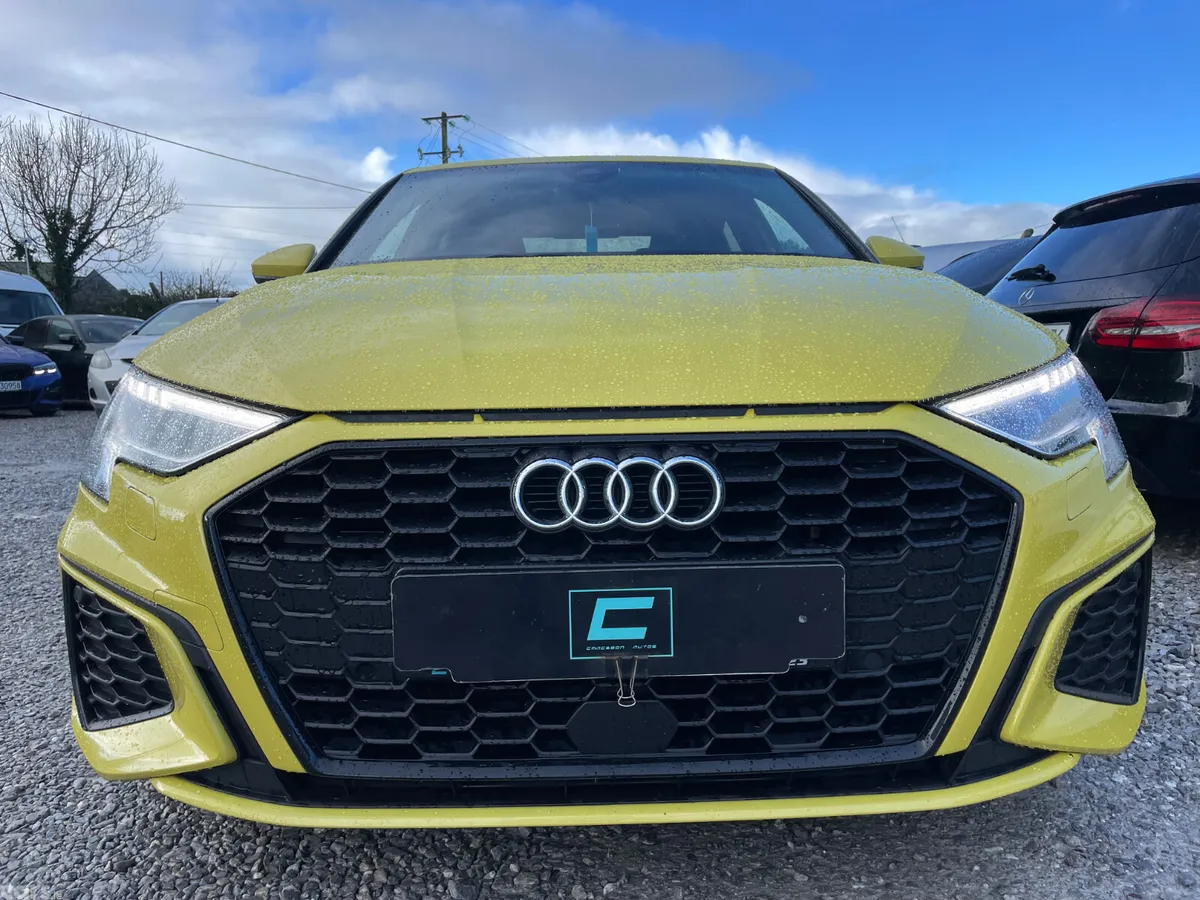 Audi A3 Saloon, Diesel, 2021, Yellow