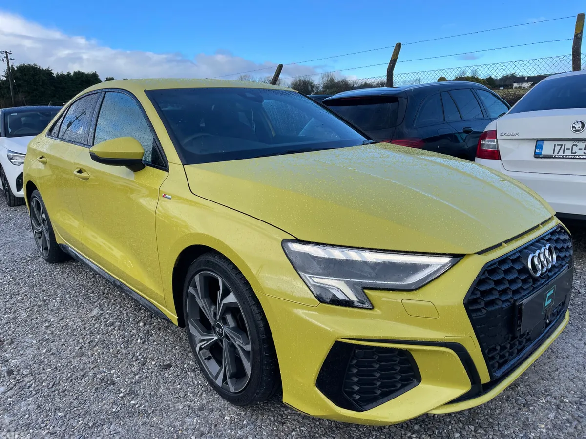 Audi A3 Saloon, Diesel, 2021, Yellow