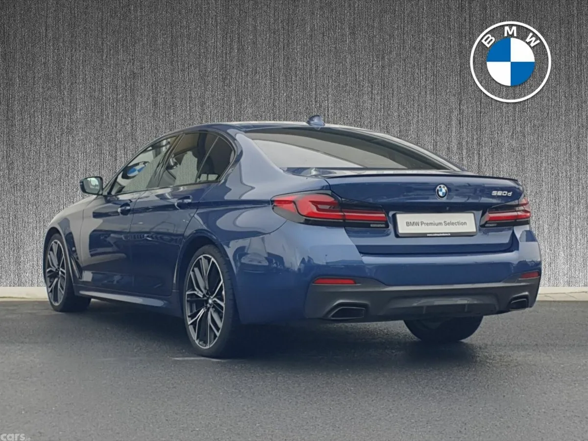 BMW 5-Series Saloon, Diesel, 2022, Blue