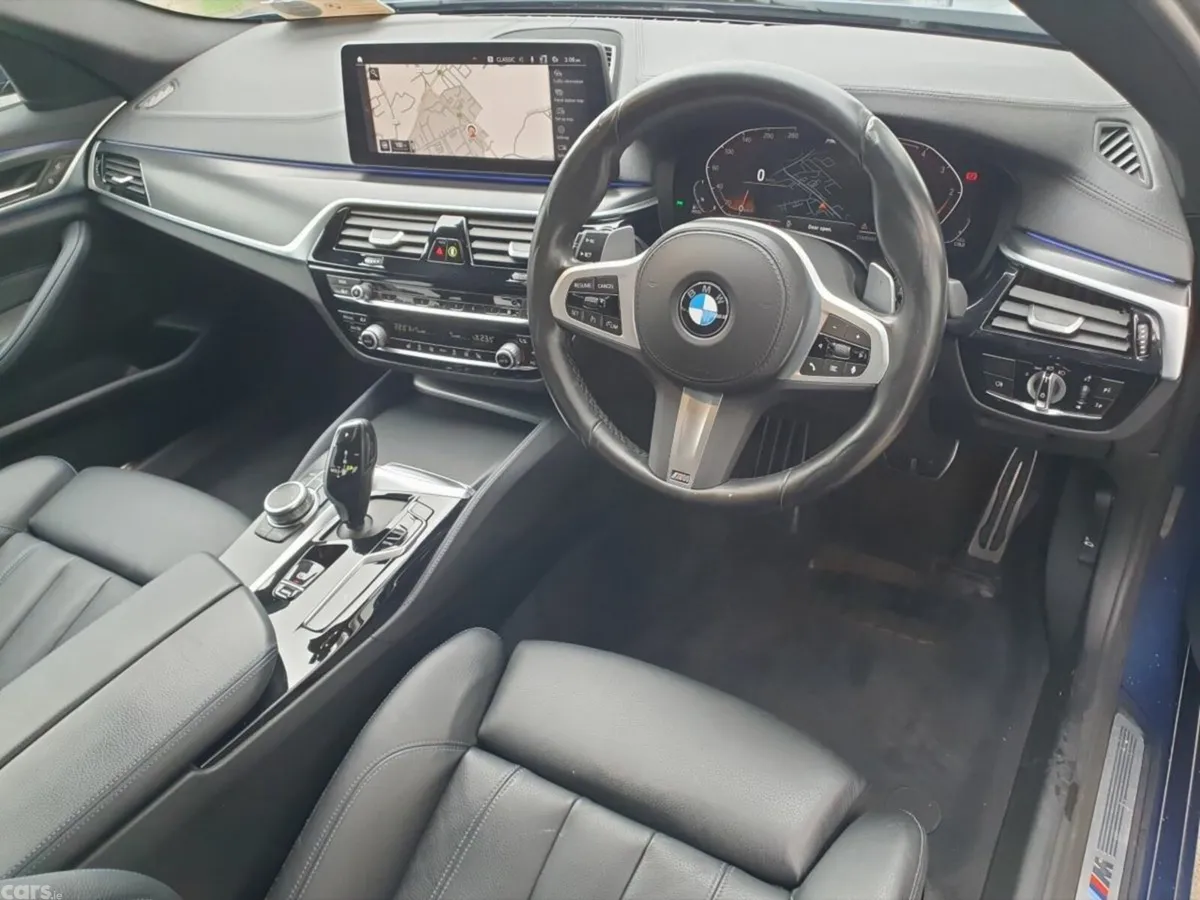 BMW 5-Series Saloon, Diesel, 2022, Blue