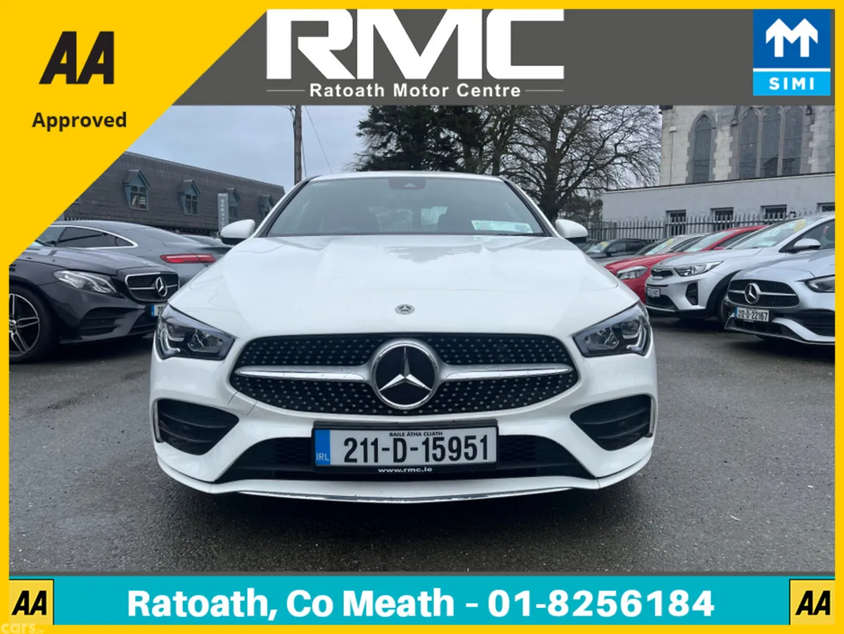 Mercedes-Benz CLA Saloon, Petrol, 2021, White
