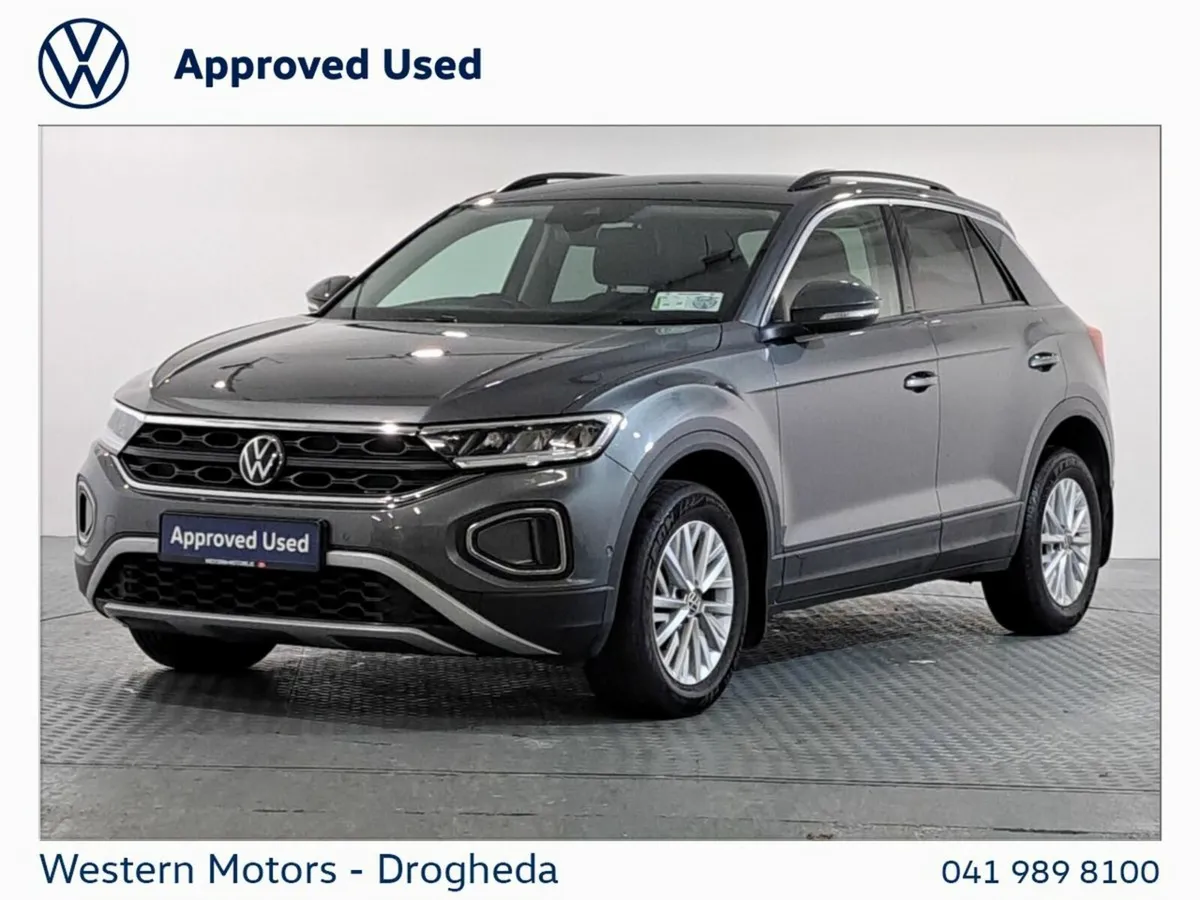 Volkswagen T-Roc SUV, Petrol, 2023, Grey