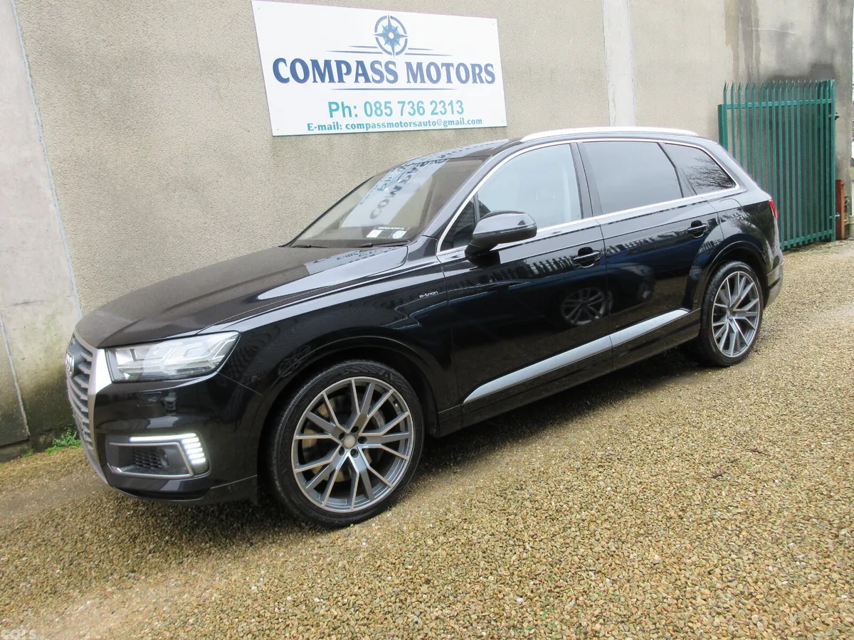 Audi Q7 SUV, Diesel Plug-in Hybrid, 2018, Black