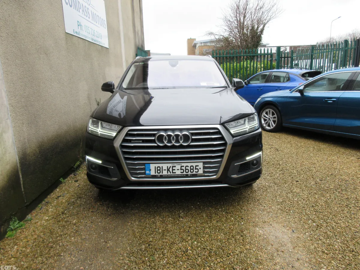 Audi Q7 SUV, Diesel Plug-in Hybrid, 2018, Black