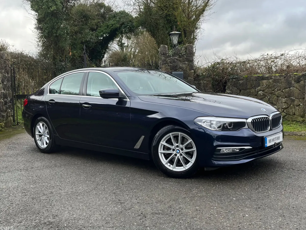 BMW 5-Series Saloon, Diesel, 2018, Blue