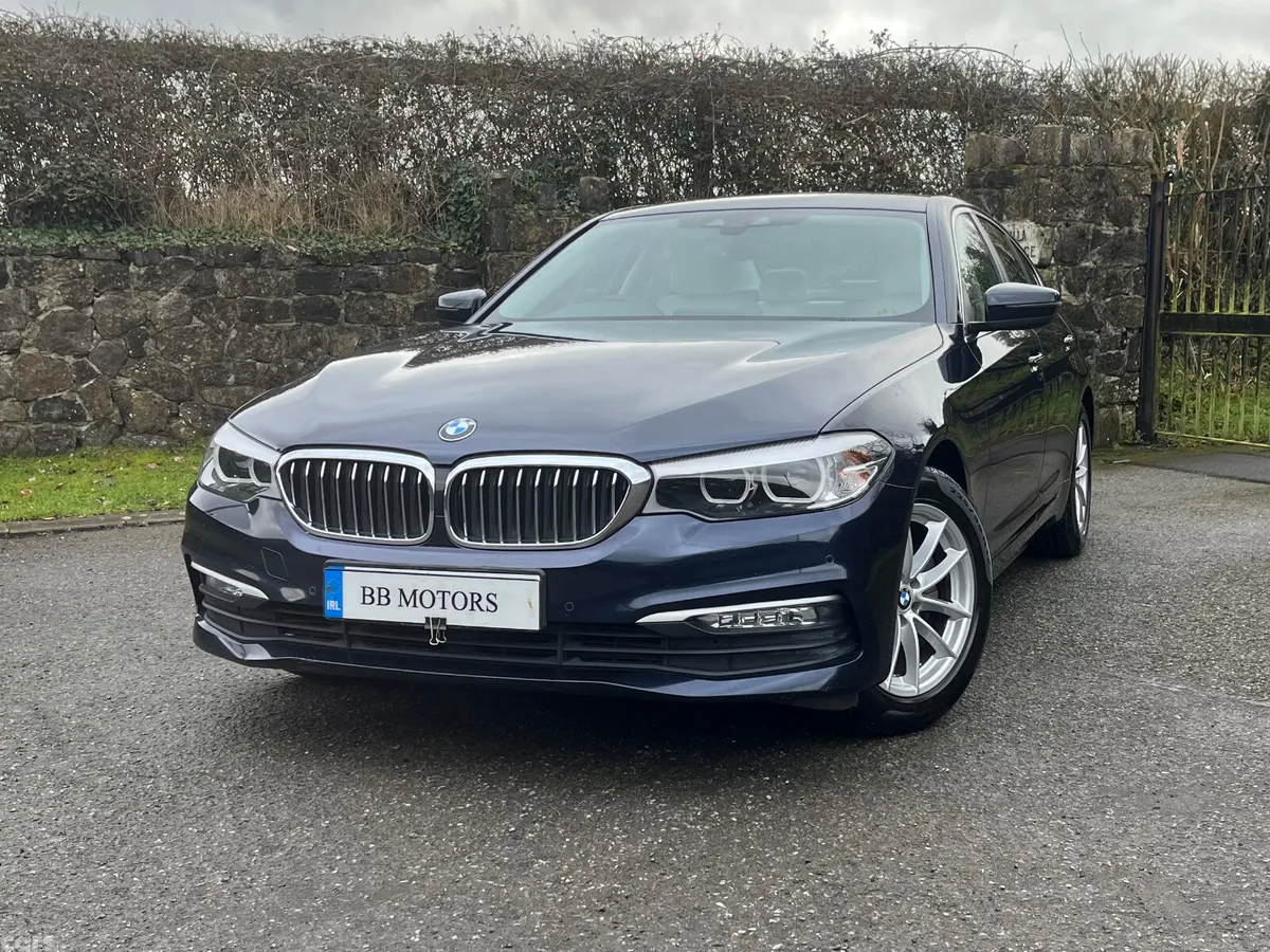 BMW 5-Series Saloon, Diesel, 2018, Blue