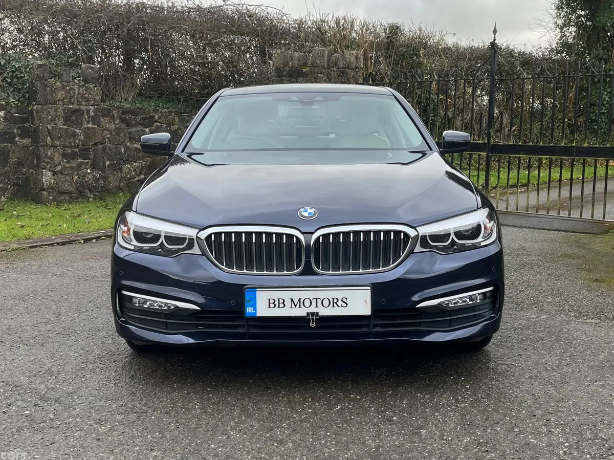 BMW 5-Series Saloon, Diesel, 2018, Blue