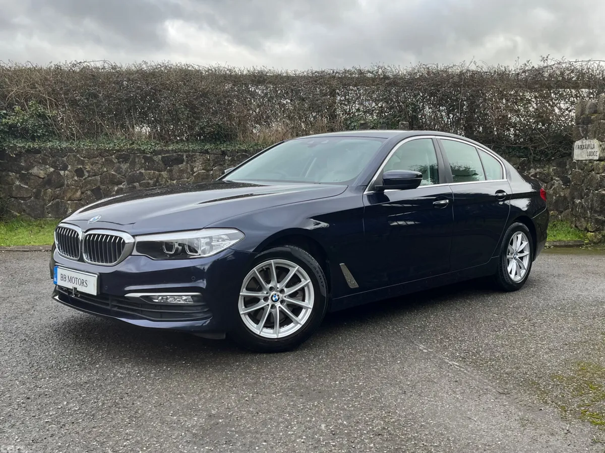BMW 5-Series Saloon, Diesel, 2018, Blue