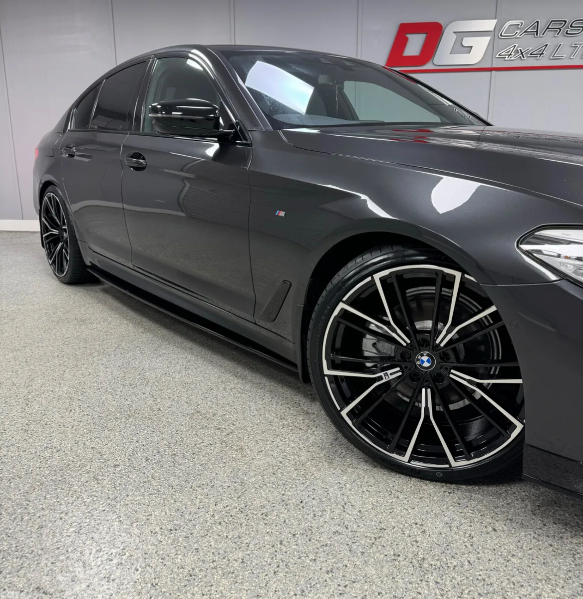 BMW 5-Series Saloon, Diesel, 2017, Grey