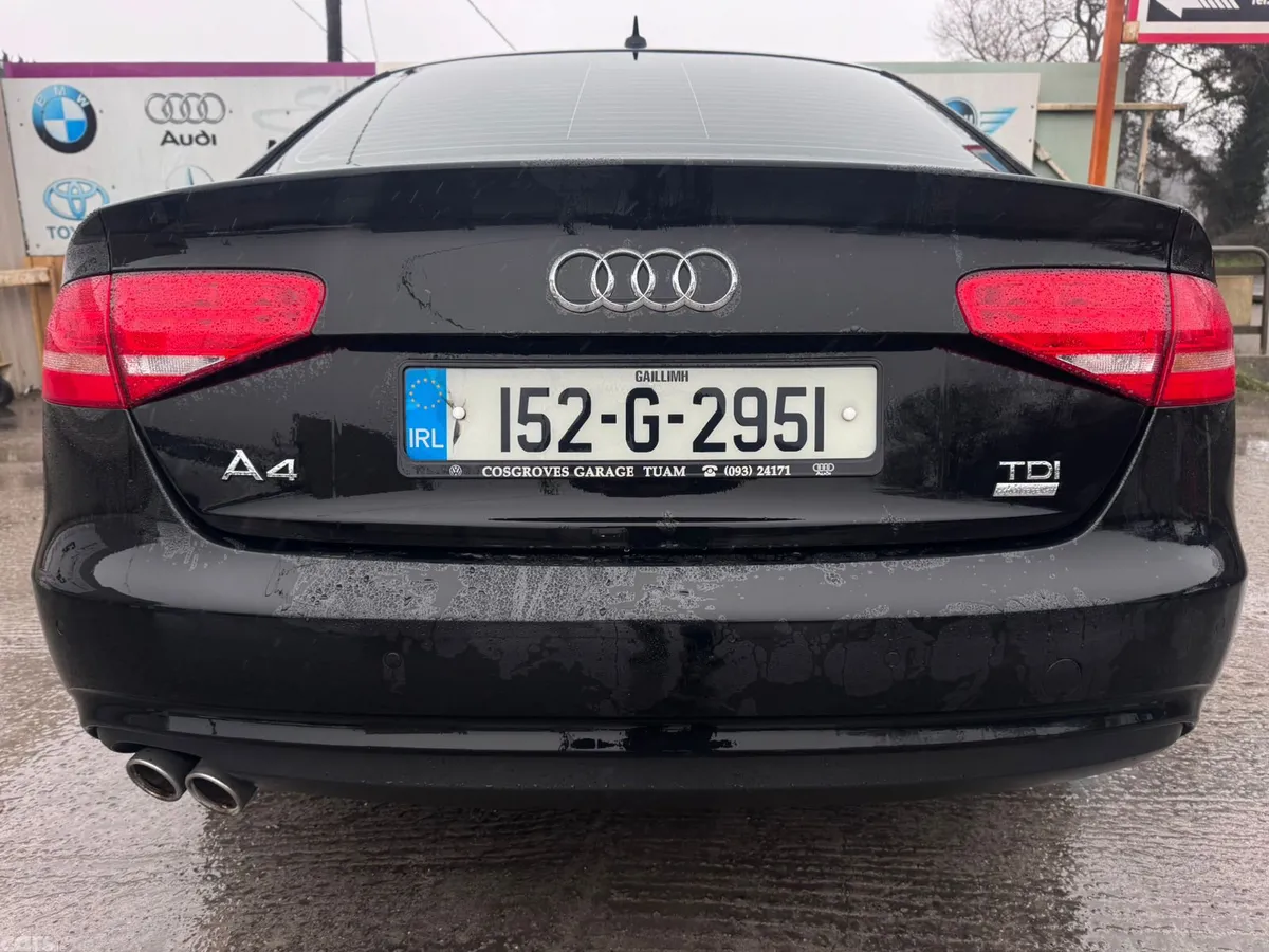 Audi A4 Saloon, Diesel, 2015, Black