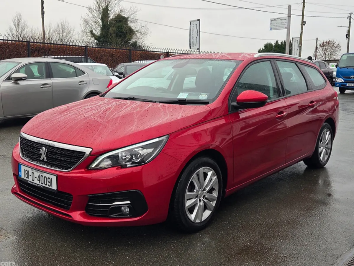 Peugeot 308 Estate, Diesel, 2018, Red