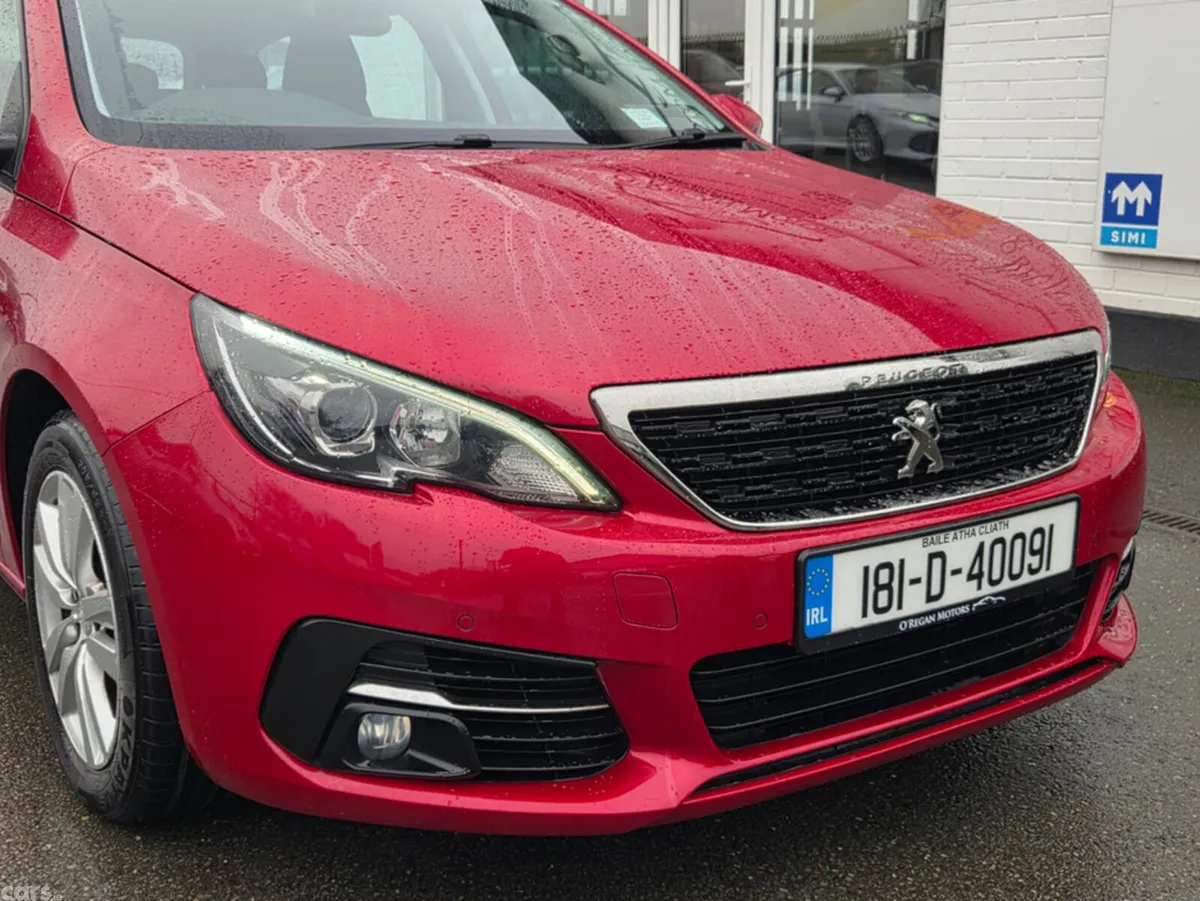 Peugeot 308 Estate, Diesel, 2018, Red