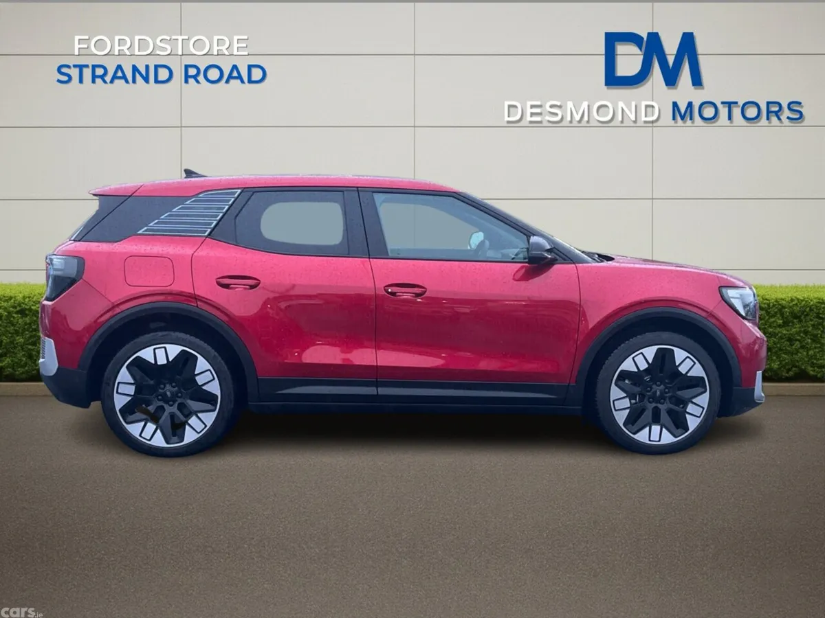 Ford Explorer SUV, Electric, 2025, Red