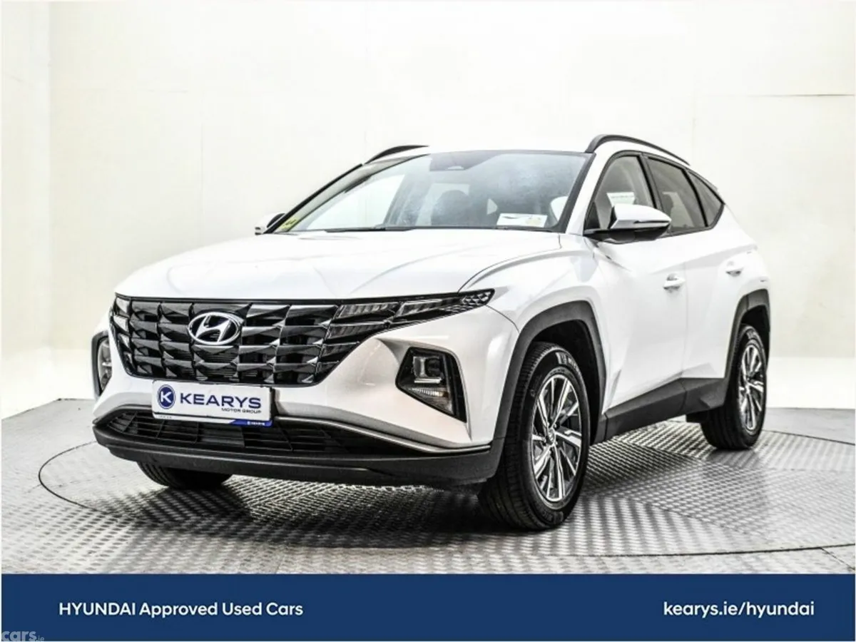 Hyundai Tucson SUV, Petrol Hybrid, 2024, White