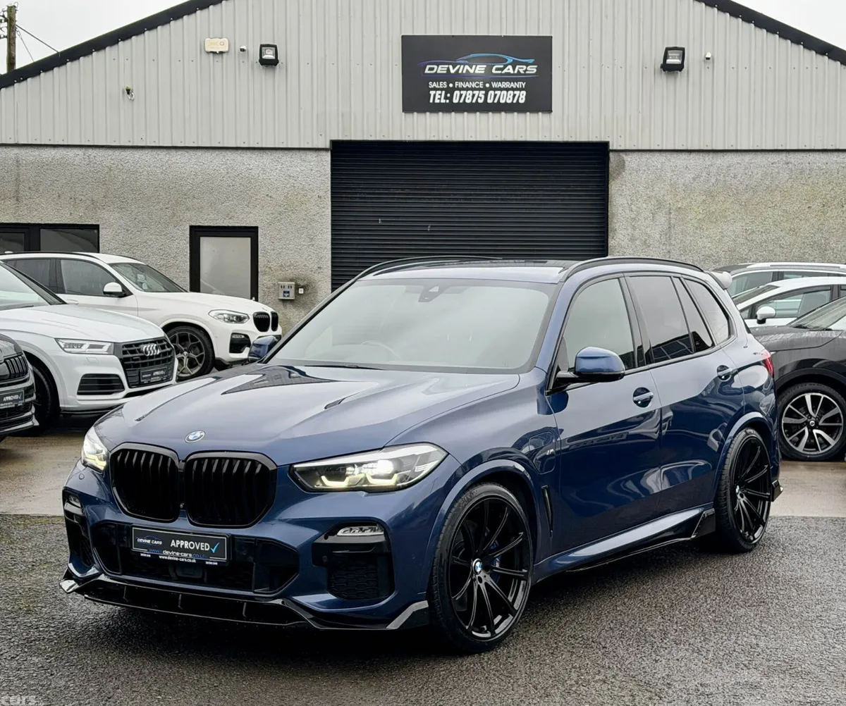 BMW X5 SUV, Petrol Hybrid, 2020, Blue