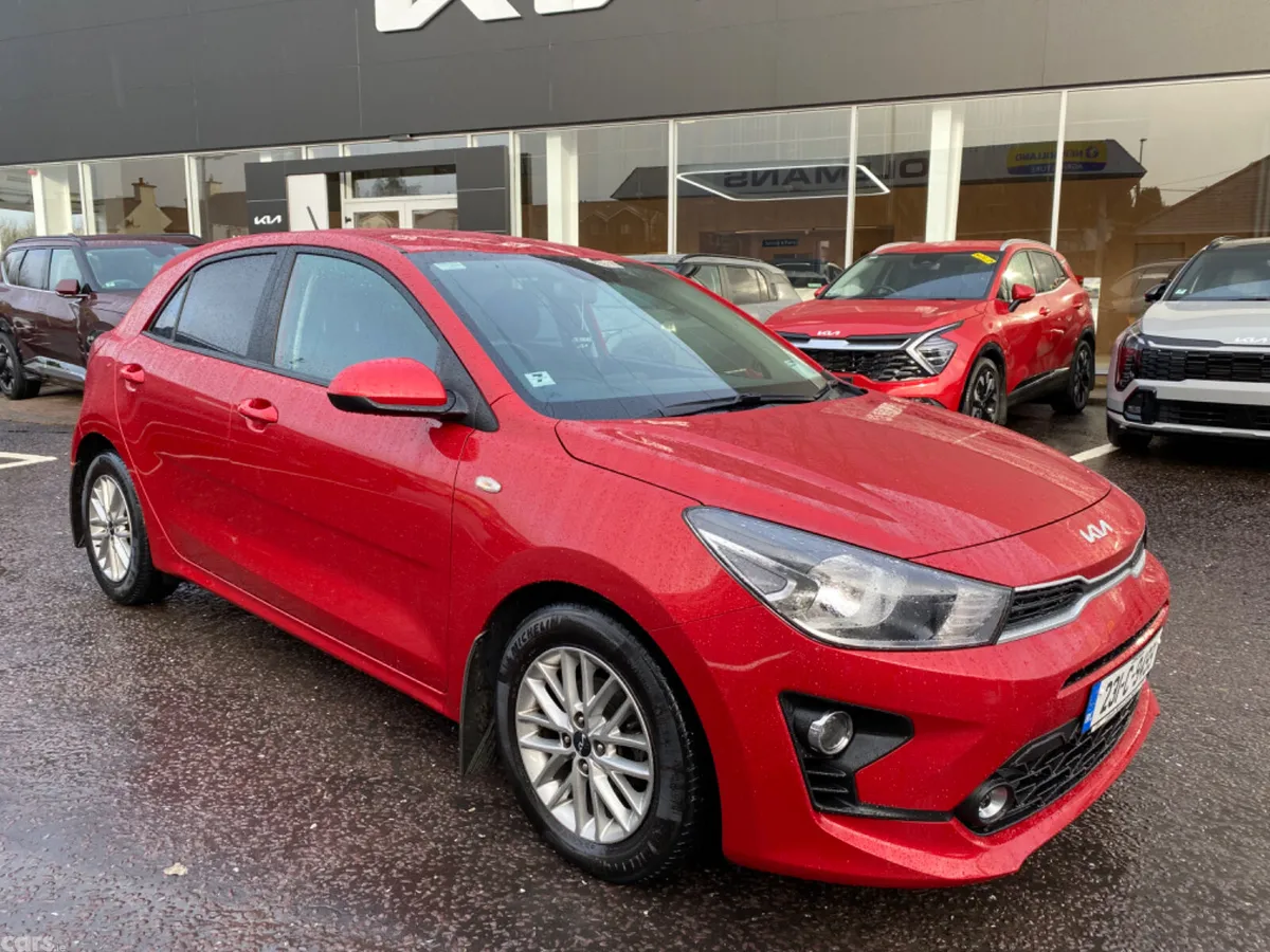 Kia Rio Hatchback, Petrol, 2023, Red