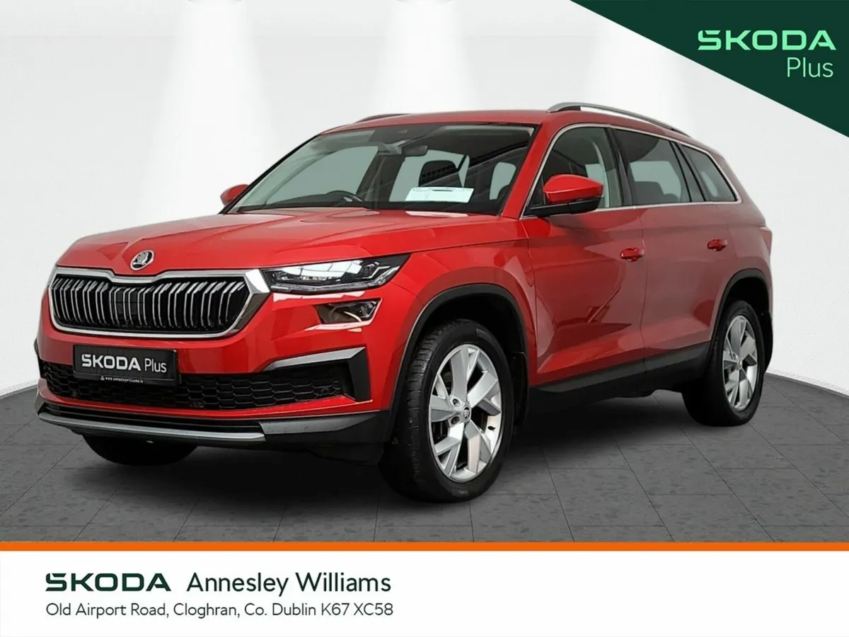 Skoda Kodiaq SUV, Diesel, 2023, Red