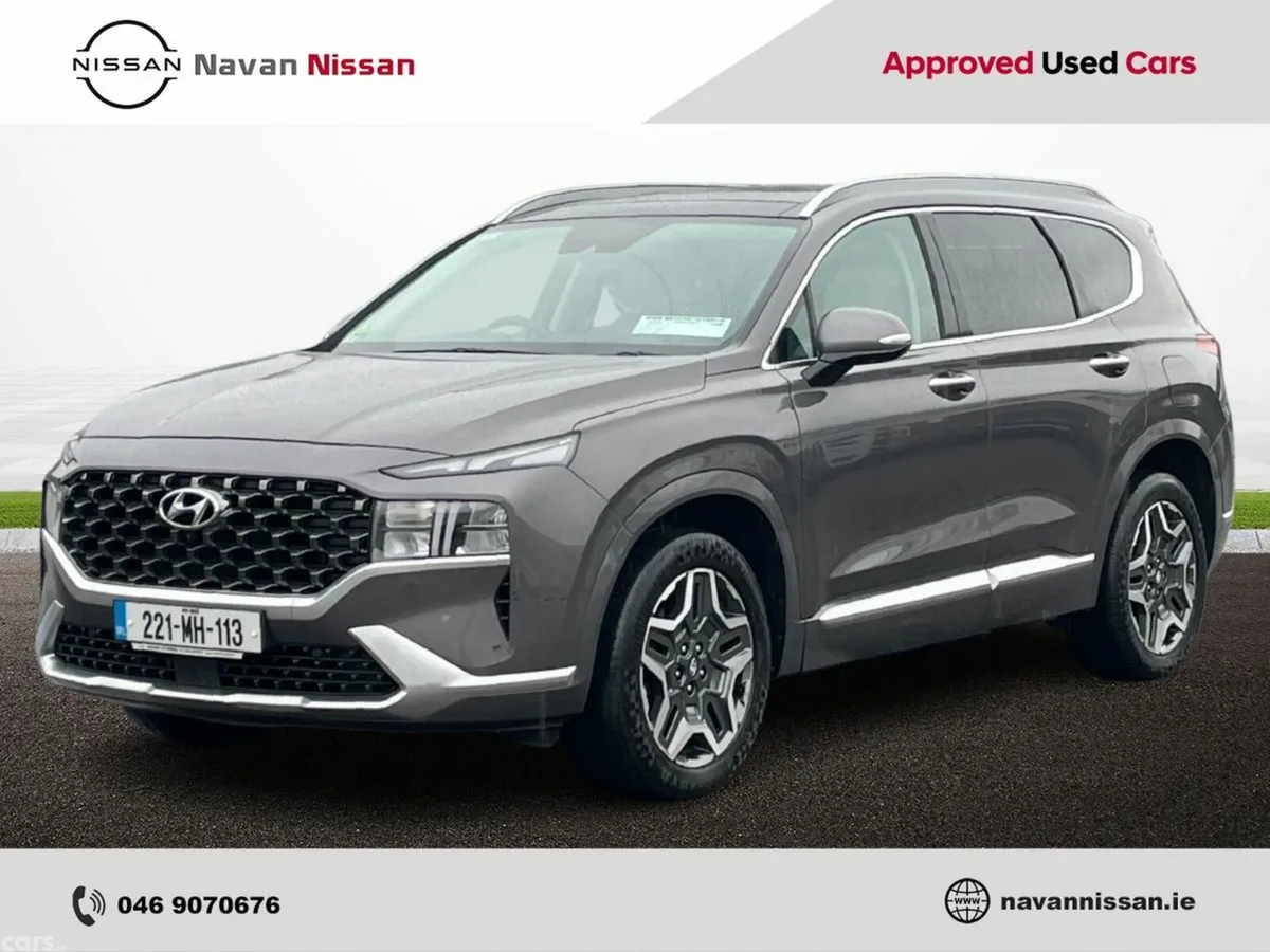 Hyundai Santa Fe SUV, Petrol Plug-in Hybrid, 2022, Grey